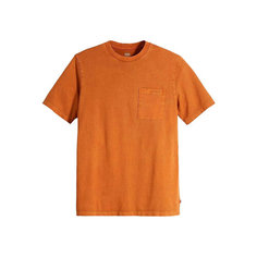Футболка Levis SS POCKET TEE RLX, размер S, оранжевый Levis®