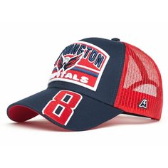 Бейсболка Atributika & Club Nhl Washington Capitals для мужчин и женщин, размер 55-58, красный