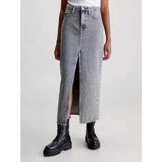 Юбка CALVIN KLEIN, размер 31, синий