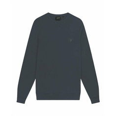 Свитшот Lyle & Scott Tonal Eagle Crew Neck Sweatshirt, размер L, , gunmetal