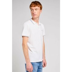 Поло Lee Men Pique Polo, размер S, белый