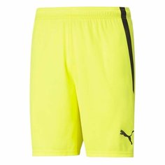 Шорты PUMA teamLIGA, размер 3XL, светло-желтый