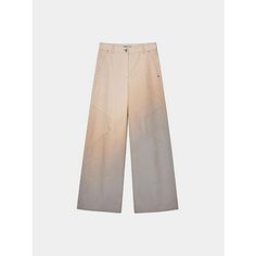 Брюки OPEN YY Wide-Leg Pants Pink, размер M, розовый