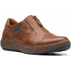 Полуботинки Clarks, размер 41 EU, коричневый