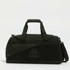 Сумка спортивная Kappa, 23х23х50 см, черный