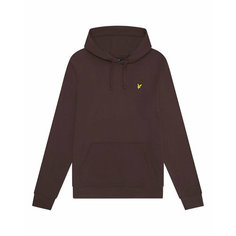 Худи Lyle & Scott Pullover Hoodie, размер XXL, , коричневый, бордовый