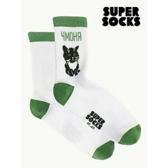 Носки Super socks, размер 35-40, белый
