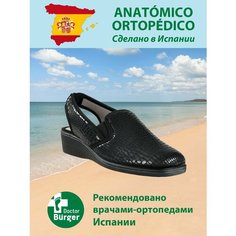 Босоножки Doctor Burger, размер 38, черный