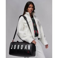 Сумка Jordan, фактура матовая, черный/красный/белый