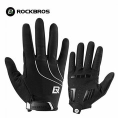 Перчатки RockBros RockBros S1071 для мужчин и женщин, размер M, черный/белый