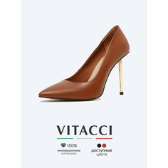 Туфли лодочки VITACCI, размер 40, мокко