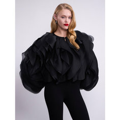Блуза Zarina BLACK SWAN, размер L (RU 48), черный