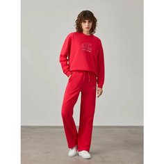 Брюки спортивные JUST CLOTHES, размер XL, красный