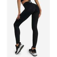 Легинсы Kappa Fitness Womens Leggings, размер 50, черный