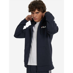 Толстовка Fila Mens Essentials Hooded knitted jumpers full zip, размер 50, , темно-синий