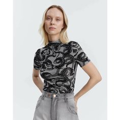 Кроп-топ Gloria Jeans, размер L (48-50), серый