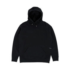 Толстовка POP TRADING COMPANY puffed logo hooded sweat, размер XL, , черный