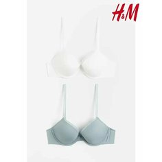 Бюстгальтер H&M, размер 75B, белый