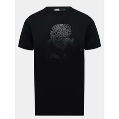 Футболка Karl Lagerfeld, размер XL, черный