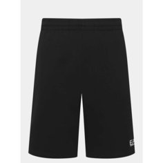 Шорты спортивные EA7 EMPORIO ARMANI, размер XL, черный