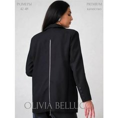 Пиджак Olivia Bellucci, размер 42, черный