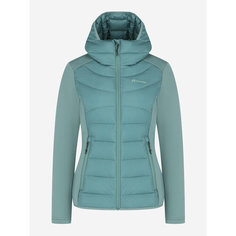 Джемпер OUTVENTURE Womens Combi-Fleece Jumper, размер 42, , сине-зеленый