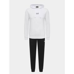 Костюм спортивный EA7 EMPORIO ARMANI, размер XXXL, черно-белый