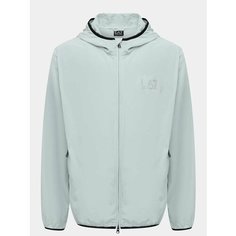 Куртка EA7 EMPORIO ARMANI, размер XXL, голубой