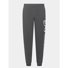 Брюки спортивные EA7 EMPORIO ARMANI, размер XL, серый