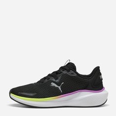 Кроссовки PUMA Skyrocket Lite, размер 5 UK, черный/зеленый/розовый