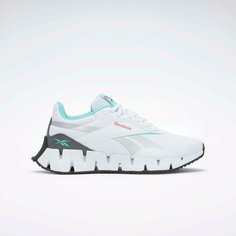 Кроссовки Reebok Zig Dynamica STR, полнота F, размер 6,5 US, белый/голубой/серый