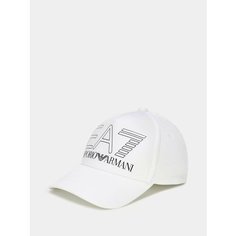 Бейсболка EA7 EMPORIO ARMANI для мужчин и женщин, размер M, белый
