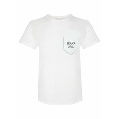 Футболка LIU JO, размер S, белый/белый