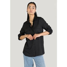 Рубашка COLINS Regular Fit, размер S, антрацитовый