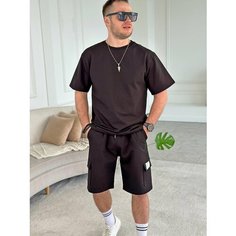 Костюм спортивный BRANKI, размер S, черный