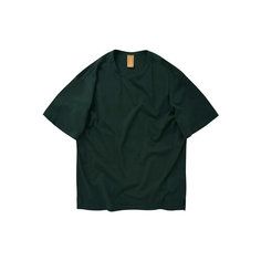 Футболка FrizmWORKS OG DOUBLE RIB OVERSIZED, размер M, темно-зеленый