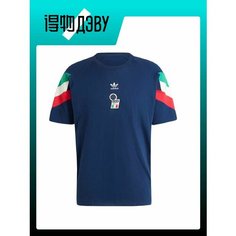 Футболка adidas, размер M, blue