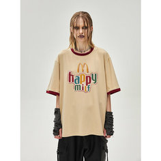 Футболка NOT TODAY, размер L-XL, бежевый