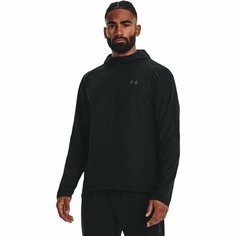 Ветровка Under Armour UA STORM RUN HOODED JACKET, размер XXL, черный