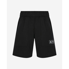 Шорты Kappa Authentic Womens Shorts, размер 46/48, черный