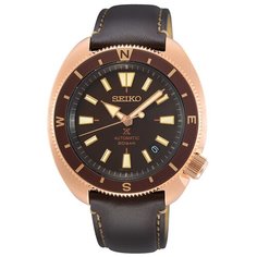 Наручные часы SEIKO Prospex, золотистый/коричневый