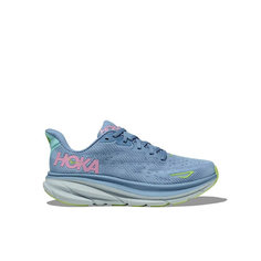 Кроссовки HOKA ONE ONE W CLIFTON 9, полнота B, размер 38,5RU / EU39,5 / US7,5B / JPN24,5, голубой