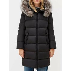 Пуховик ORSA Couture, размер 42, черный