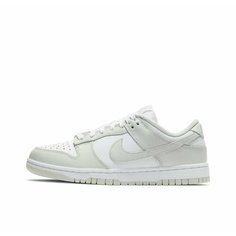 Кроссовки NIKE Dunk, размер 24.5 СМ, white/white/photon dust/white