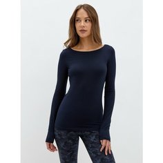 Лонгслив ANGAMI, размер 46, , темно-синий