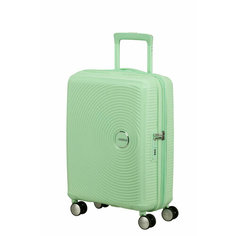 Чемодан American Tourister, 41 л, размер S, зеленый