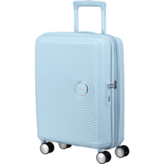 Чемодан American Tourister, 41 л, размер S, pastel blue