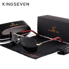 Солнцезащитные очки KINGSEVEN, золотой