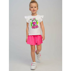 Комплект одежды playToday, размер 98, фуксия