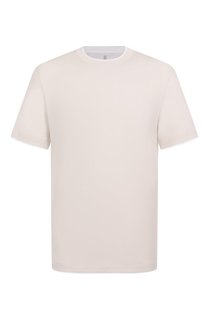 Хлопковая футболка Brunello Cucinelli